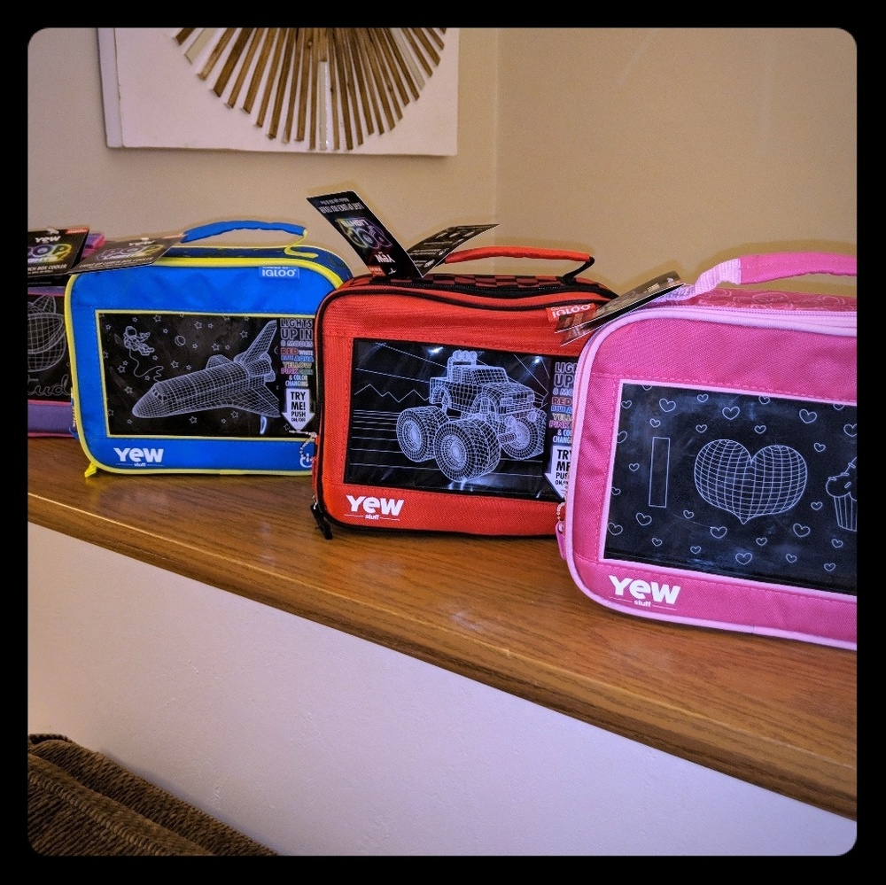 Light up lunch boxes 💝💝